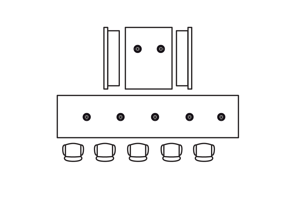Common space wireless charging